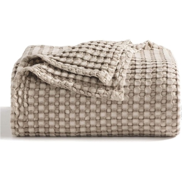 Other - Cooling Cotton Waffle Queen Size Blanket -Lightweight and Breathable
